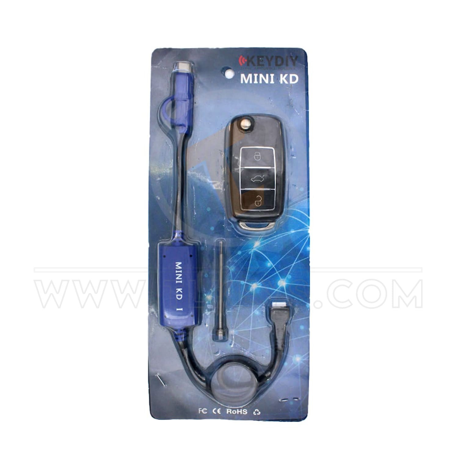 Mini KD KeyDiy Remote Maker Generator Only For Android Aftermarket Key Programming Diagnostics Tools